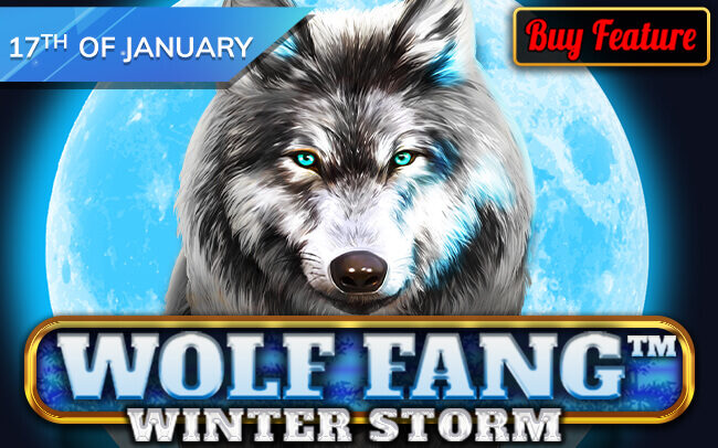 Video Slot Wolf Fang Winter Storm - Spinomenal