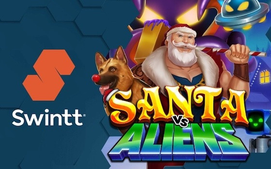 Video Slot Santa vs Aliens