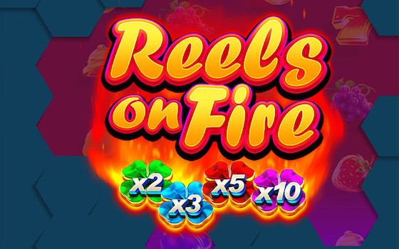 Video Slot Reels On Fire