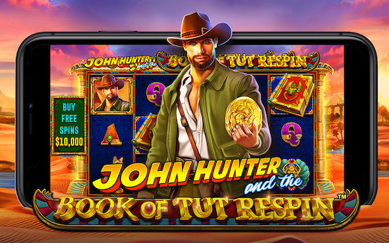 Video Slot John Hunter and the Book of Tut Respin™
