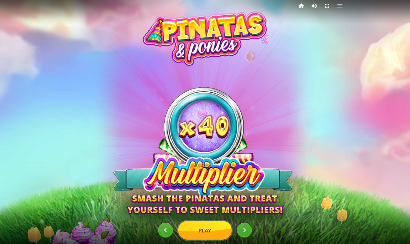 Video Slot Pinatas &Amp; Ponies - Red Tiger