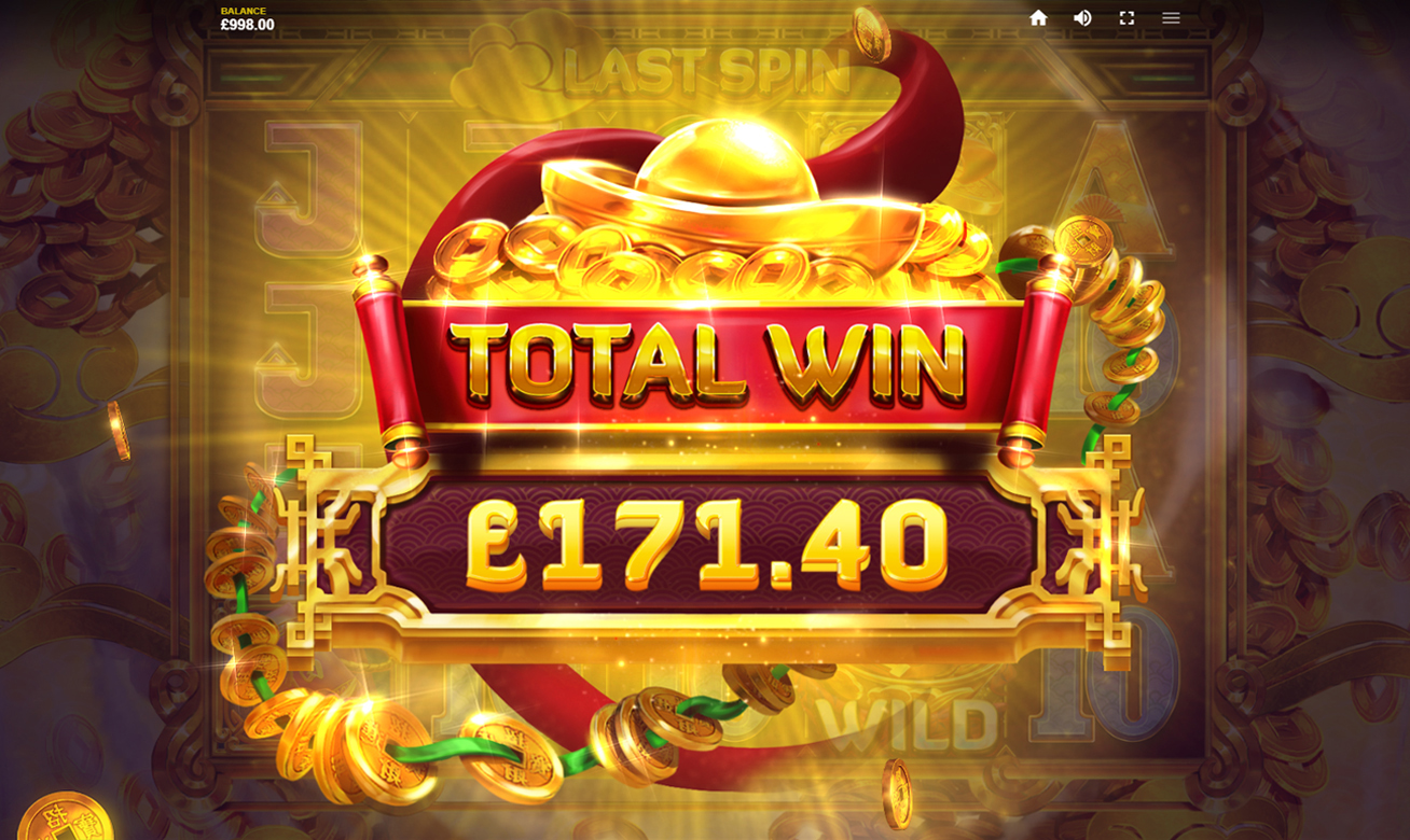 Video Slot Cai Shen 168 - Red Tiger