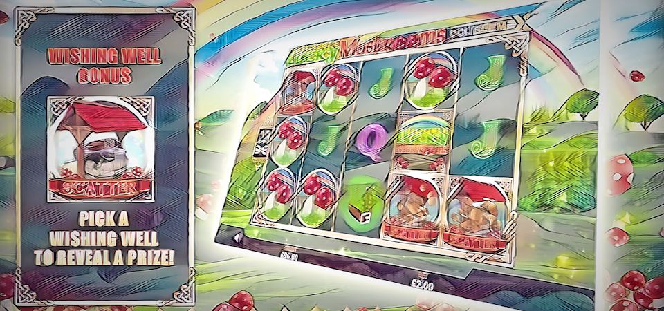 Video Slot Double Lucky Mushrooms DoubleMax - Reflex Gaming