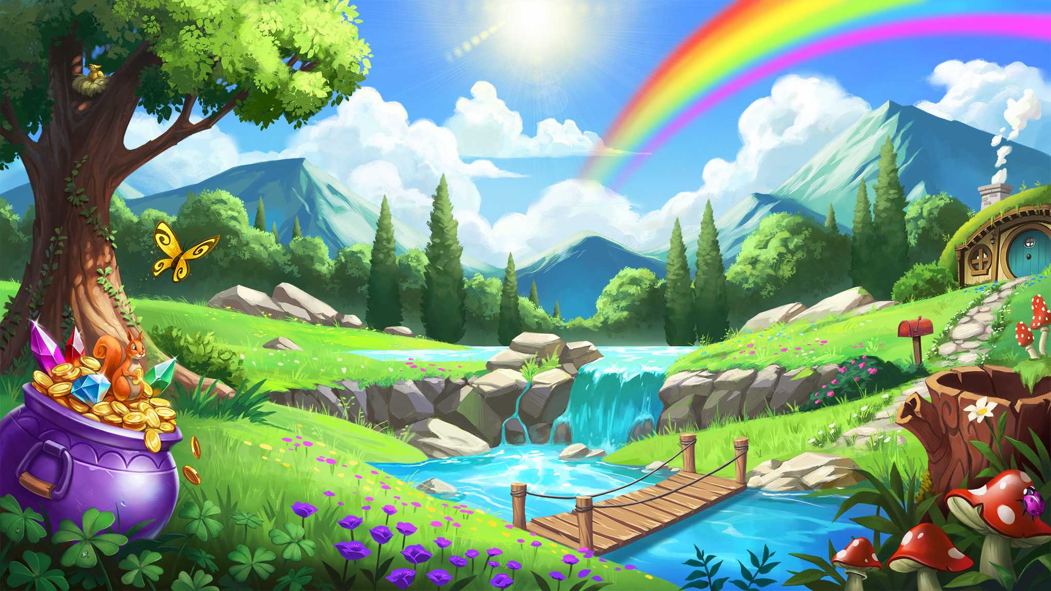 Video Slot 3 Lucky Leprechauns - Yggdrasil