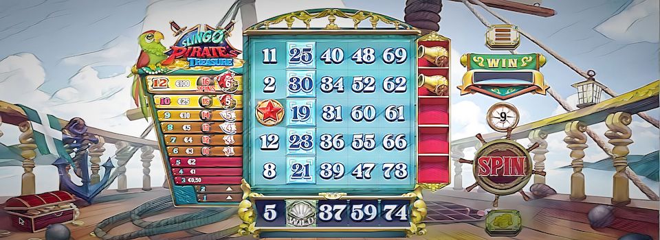 Mobile Games Slingo Slingo Pirate’s Treasure - Slingo Originals