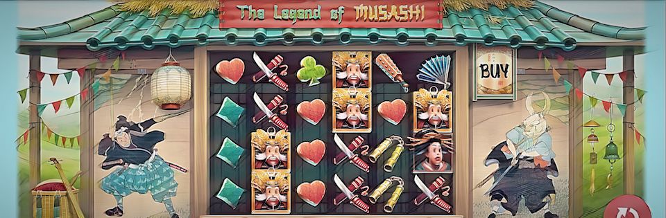 Video Slot The Legend Of Musashi - Peter & Sons