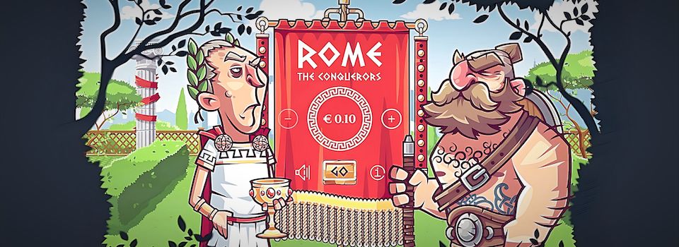 Video Slot Rome - The Conquerors - Peter & Sons