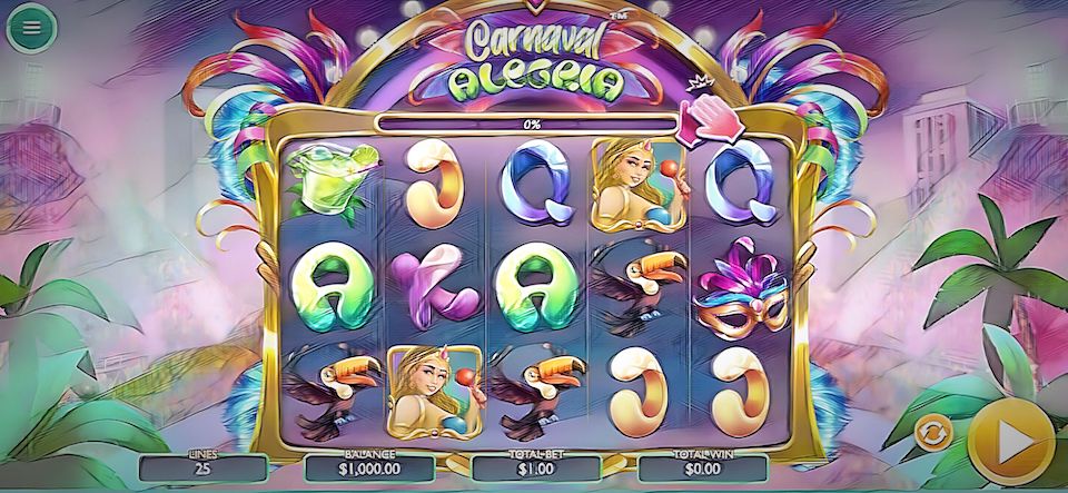 Video Slot Carnaval Alegria - Vibra Gaming