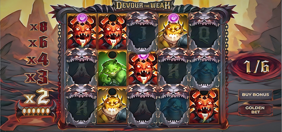 Video Slot Devour The Weak - Yggdrasil