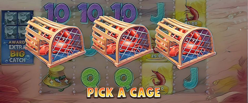 Video Slot Crabbin For Cash Extra Big Catch - Blueprint Gaming