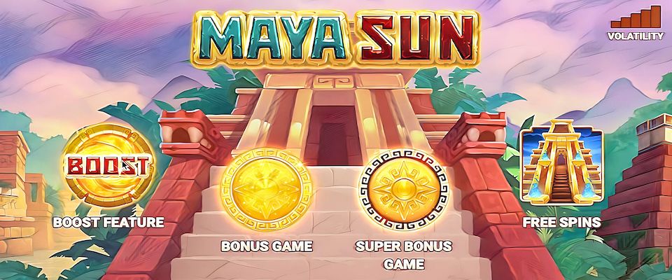Video Slot Maya Sun - Booongo