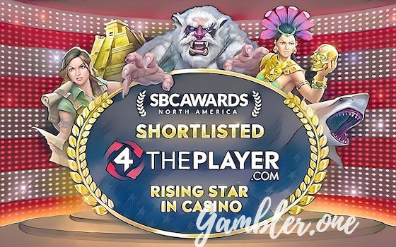  4ThePlayer Shortlisted for Rising Star in Casino at SBC Awards North America - 4ThePlayer News