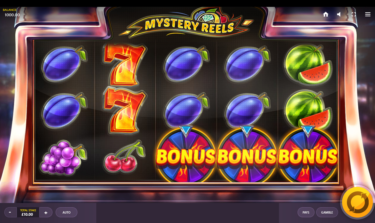 Video Slot Mystery Reels - Red Tiger