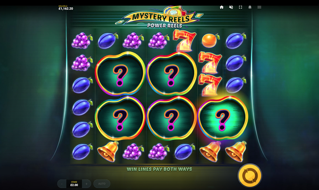 Video Slot Mystery Reels Power Reels - Red Tiger
