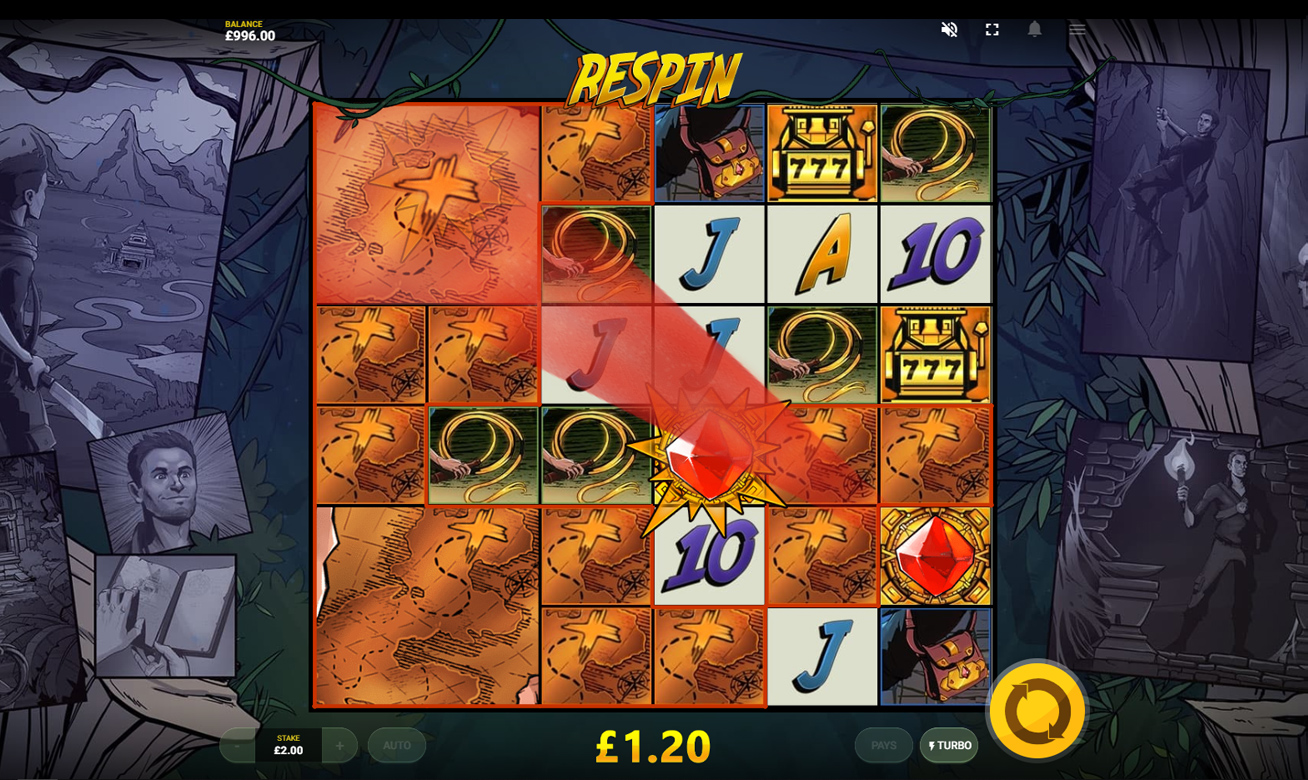 Video Slot Jackpot Quest - Red Tiger