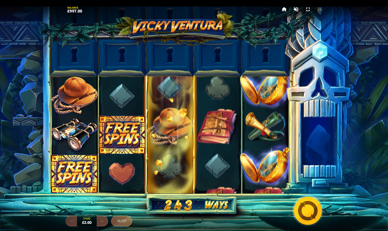 Video Slot Vicky Ventura - Red Tiger