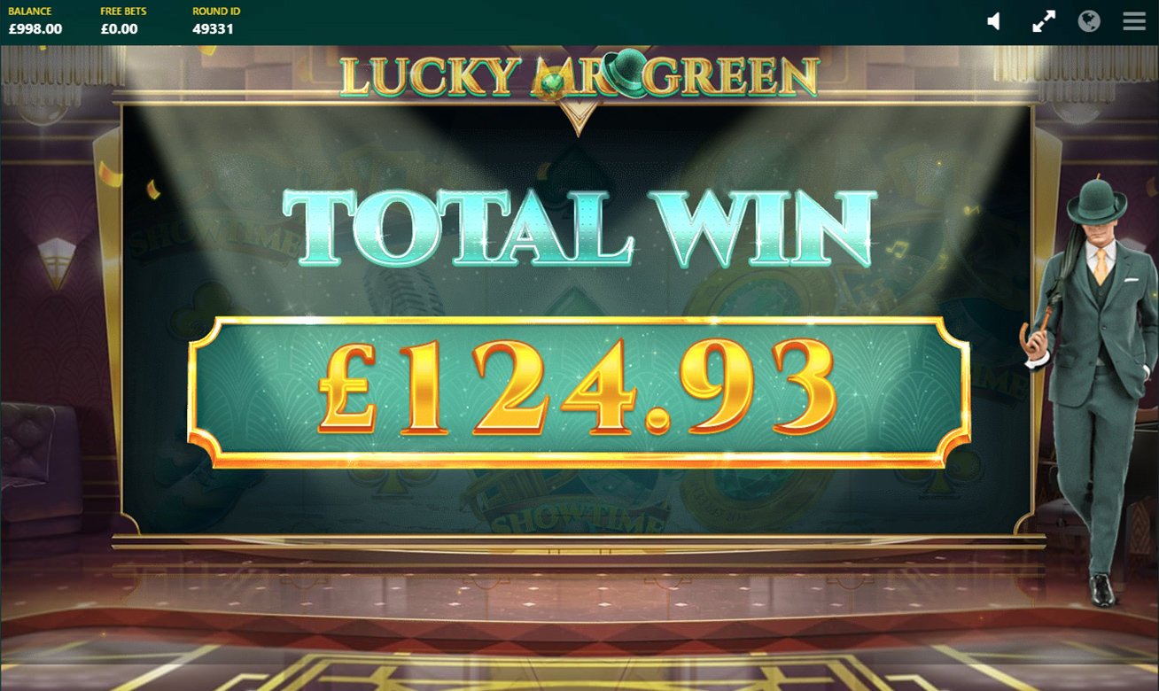 Video Slot Lucky Mr. Green - Red Tiger