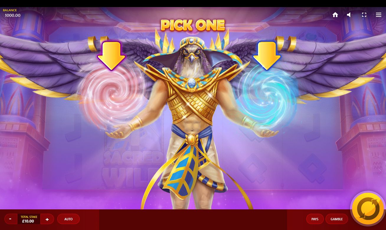 Video Slot Ra's Legend - Red Tiger